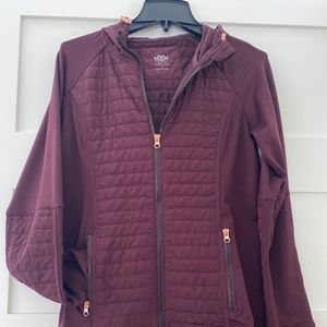 Maurices In Motion Maroon Jacket Size Small